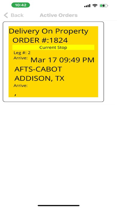 CMS Cargo Tracking poster