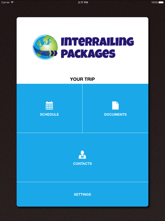 Interrailing poster