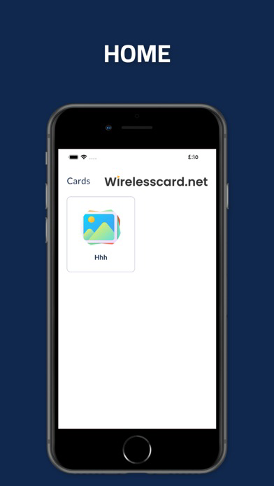 Wireless Card poster