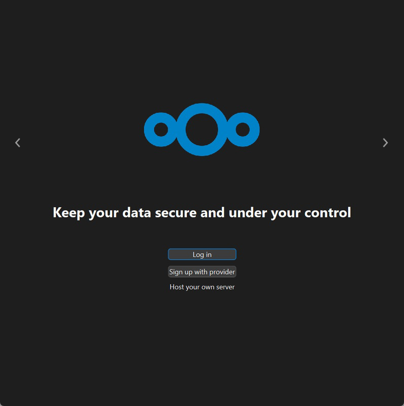 Limited Interface Nextcloud for PC Windows 33.0.6 Download