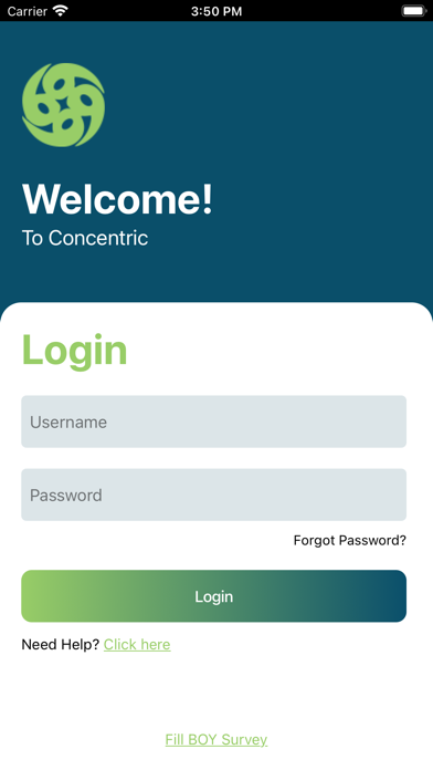 Concentric App poster
