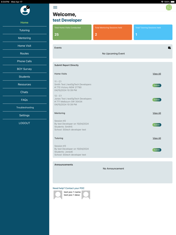 Concentric App poster
