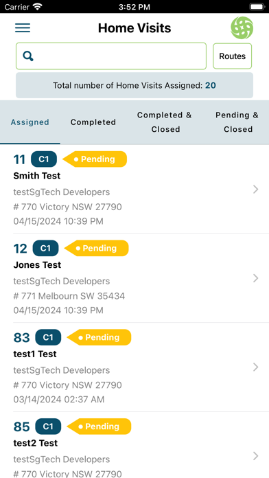 Concentric App poster