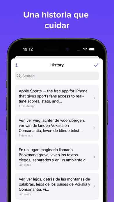 Lector de texto - LoudScript الملصق
