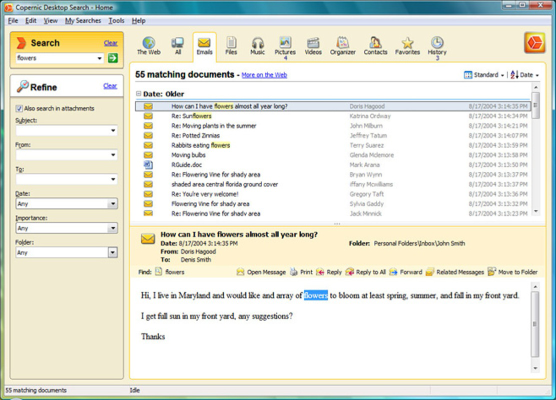 Copernic Loading Screen Copernic Desktop Search for PC Windows 8.3.4.18002 Download