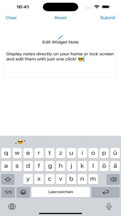 Simple Widget Note poster