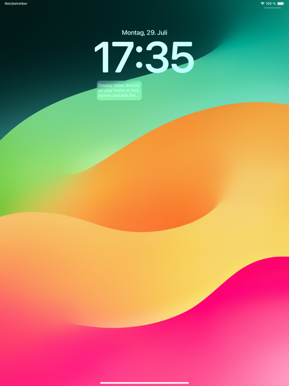 Simple Widget Note poster