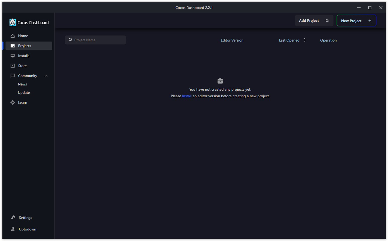 Cocos Creator for PC Windows 2.2.1.2616 Download