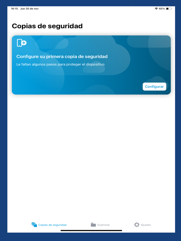 Claro Backup poster