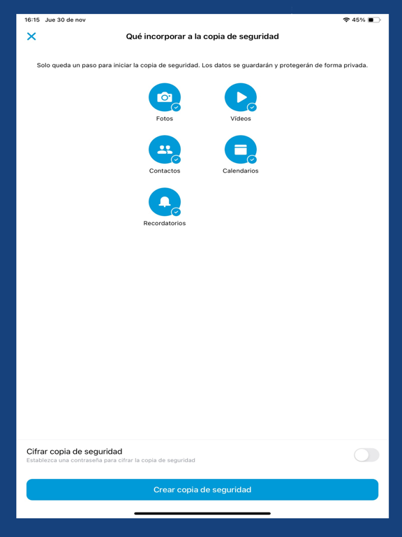 Claro Backup poster