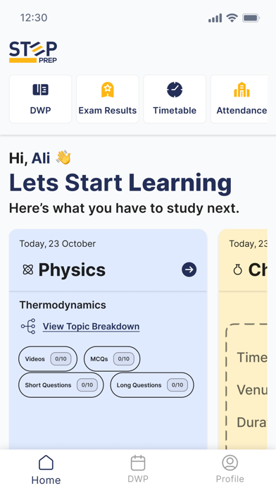STEP Prep poster