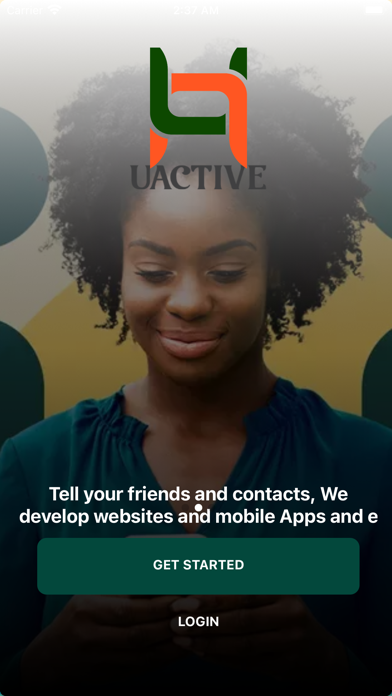 UActive Freelancing poster