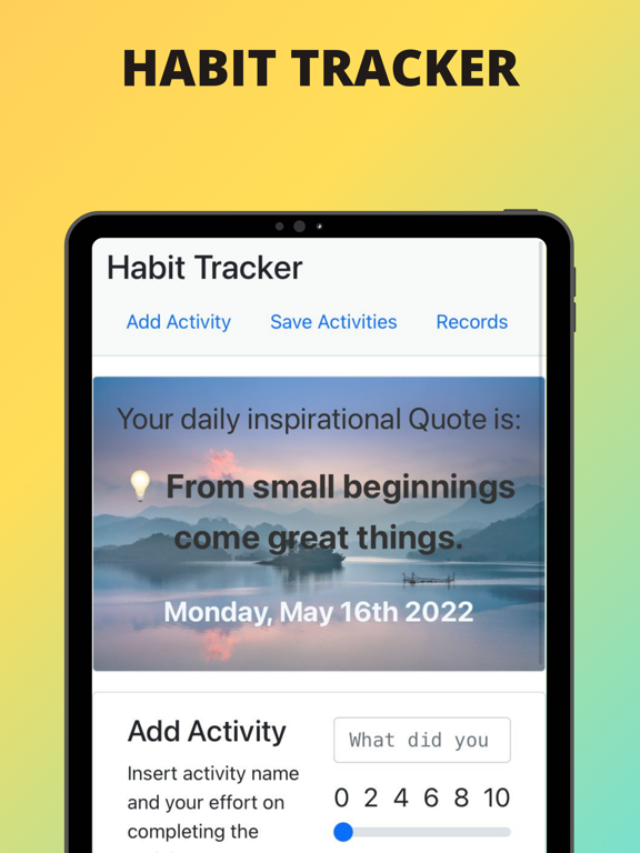 Mood Tracker + App poster