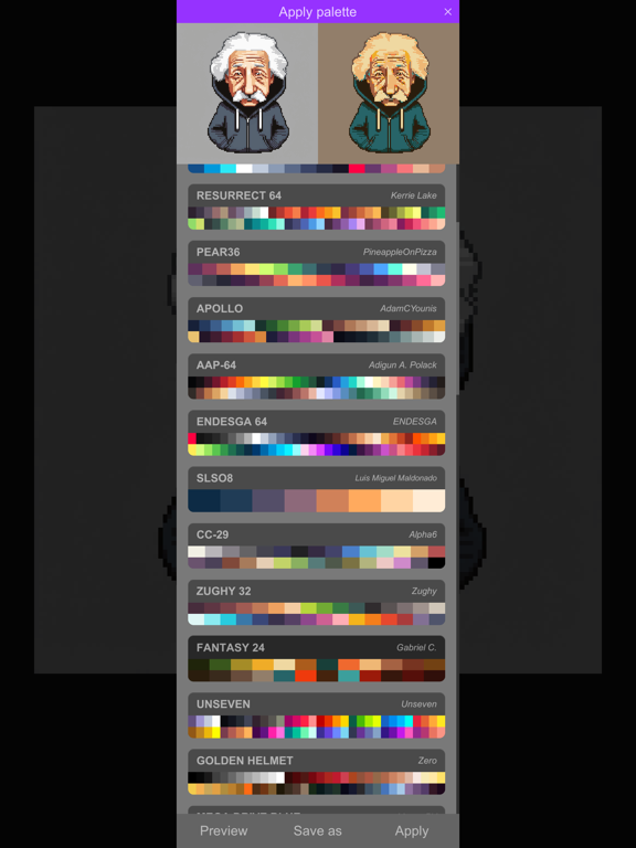 Pixel Diffusion poster