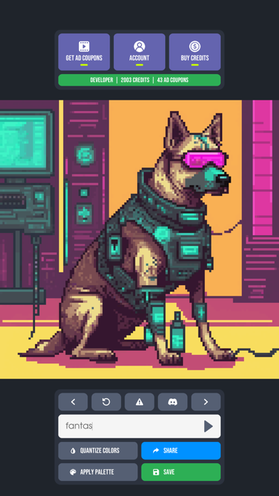 Pixel Diffusion poster