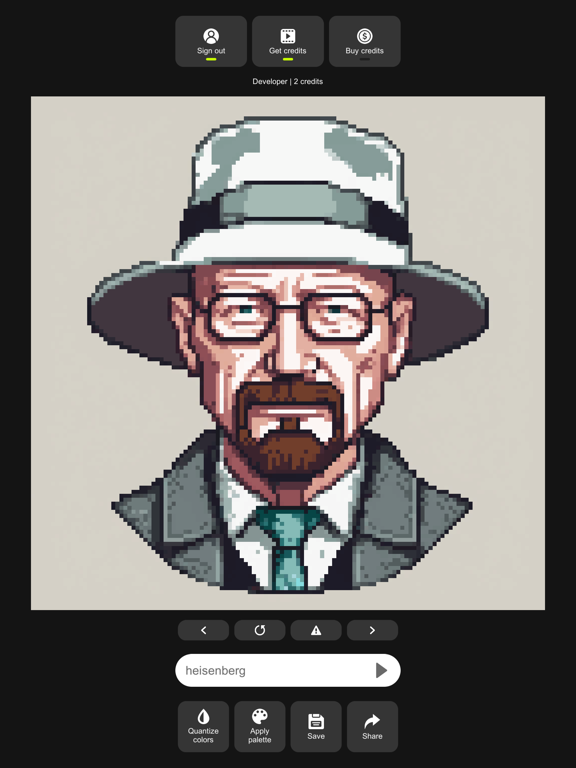 Pixel Diffusion poster