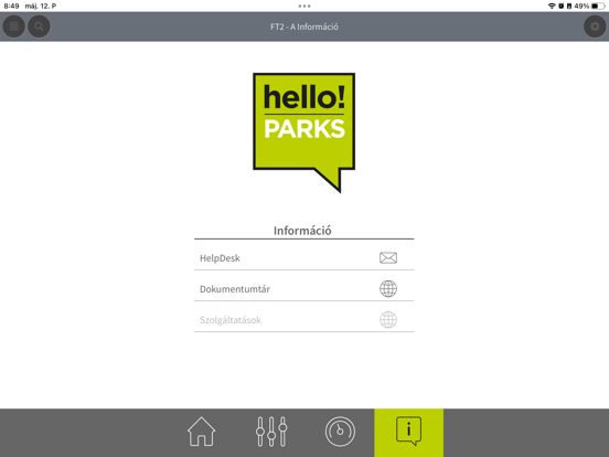 HelloParks Assistant poster