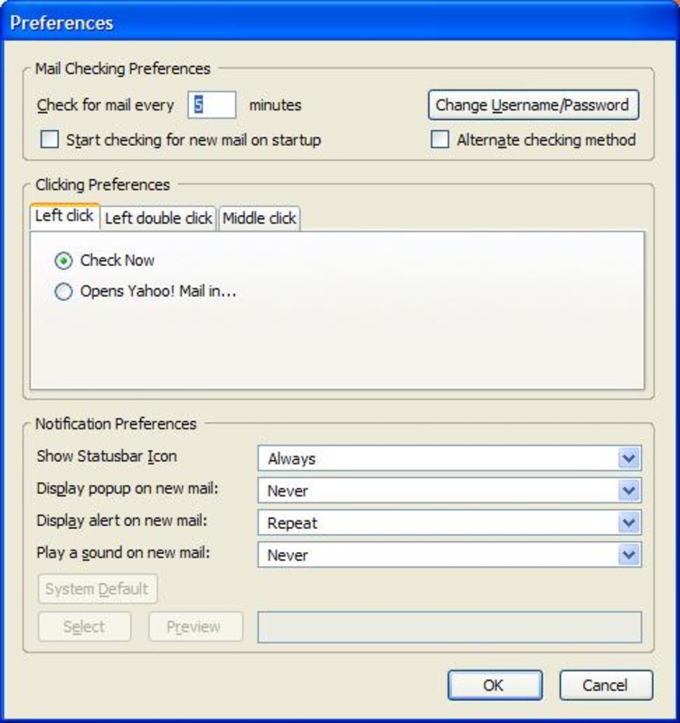 Yahoo Mail Notifier for PC Windows 1.0.1 Download