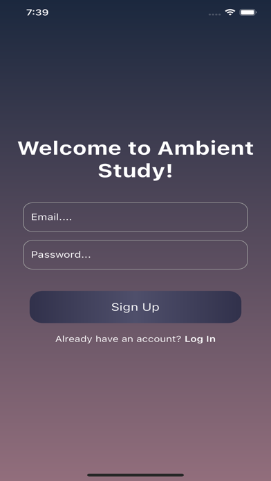 Ambient Study poster