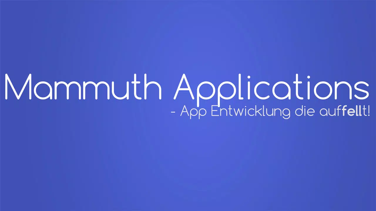 Mammuth Applications