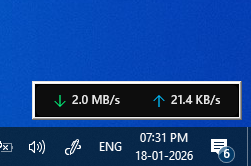 Internet Speed Indicator for PC Windows Download