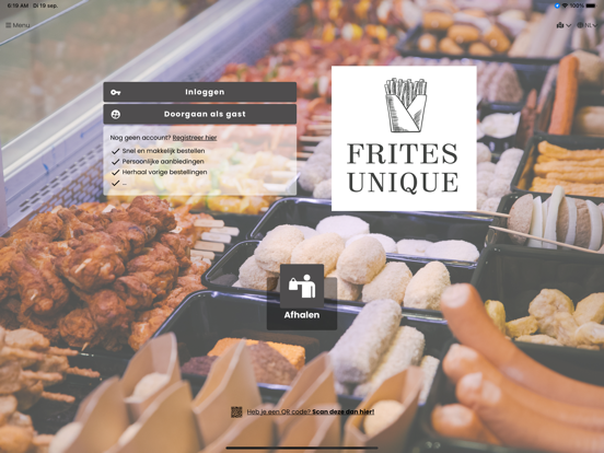 Frites Unique poster