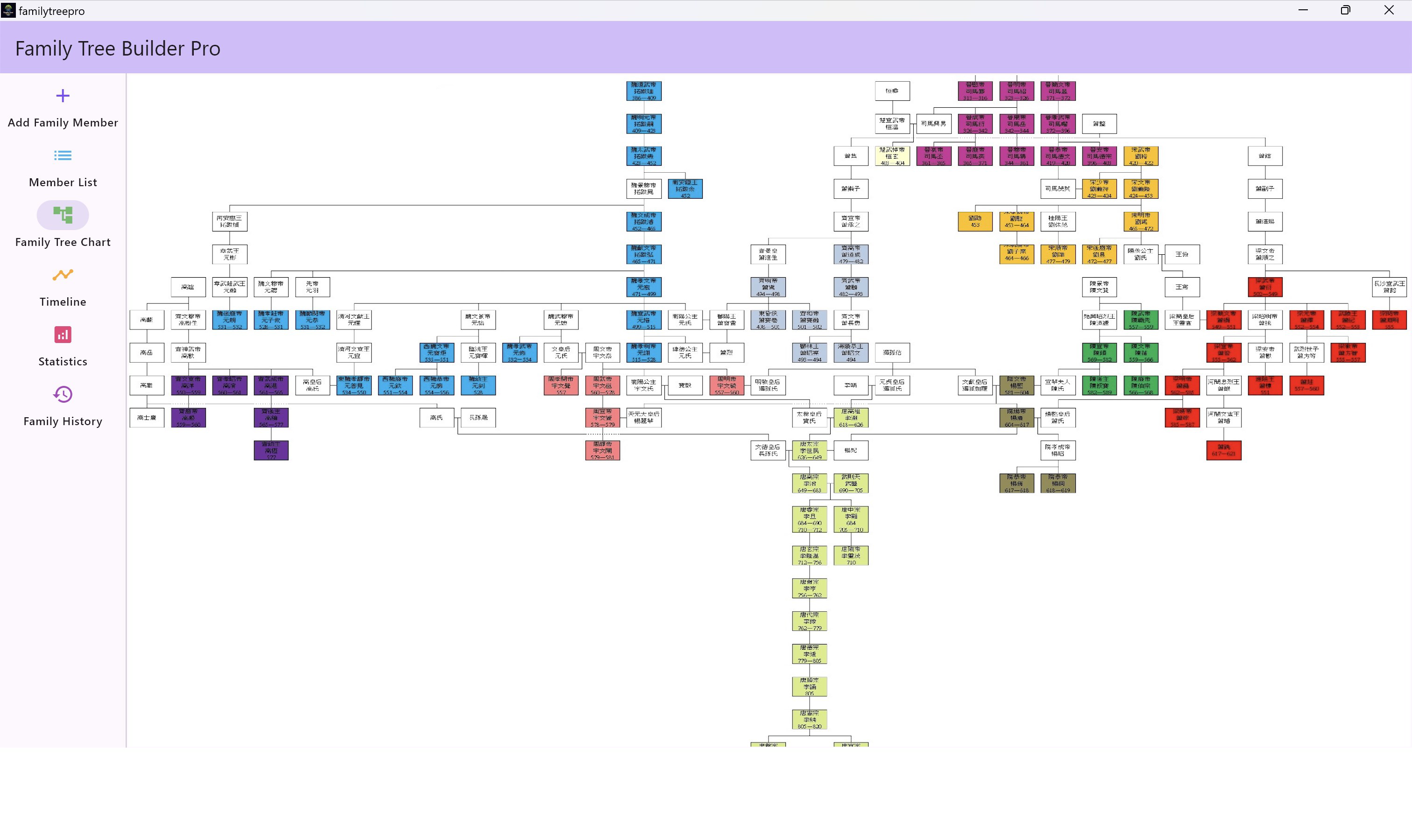 Family Tree Builder Pro. for PC Windows Download