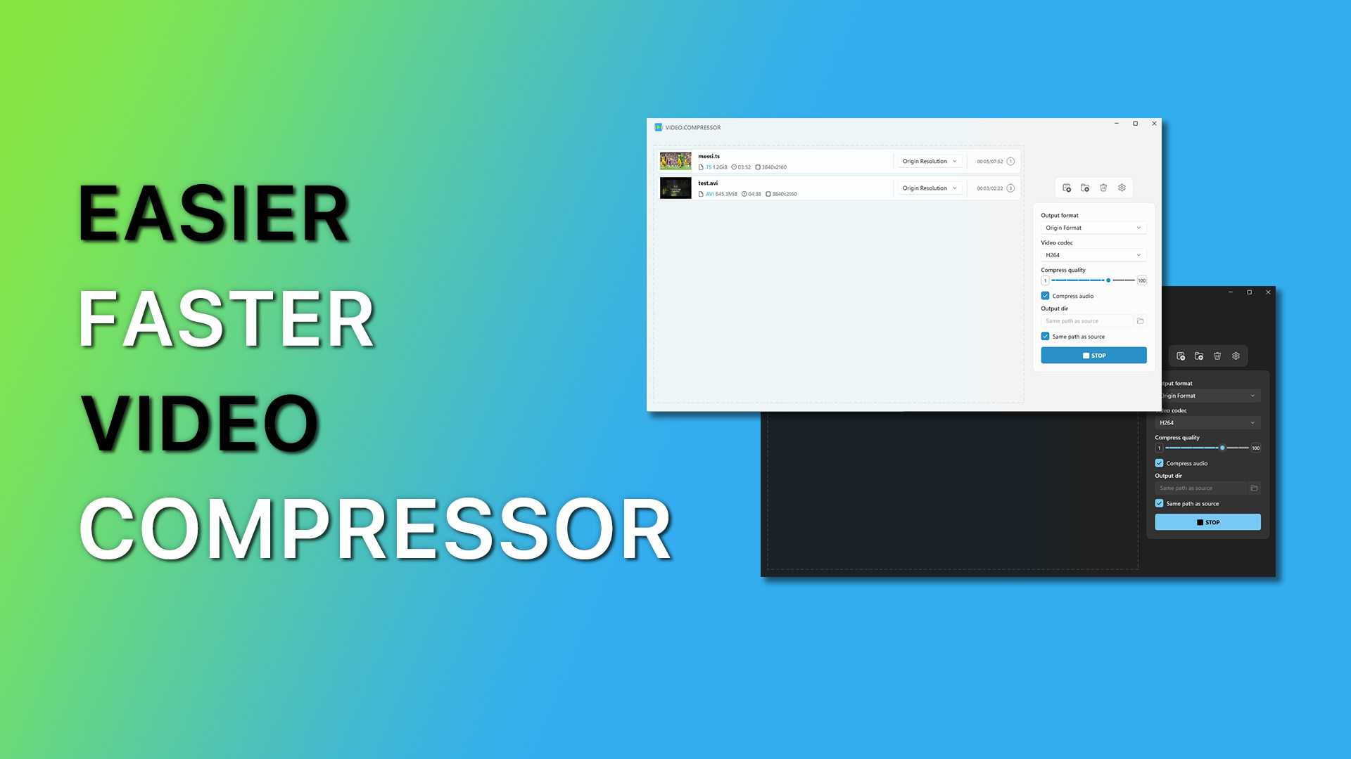 Video Compressor - Compress Video for PC Windows Download