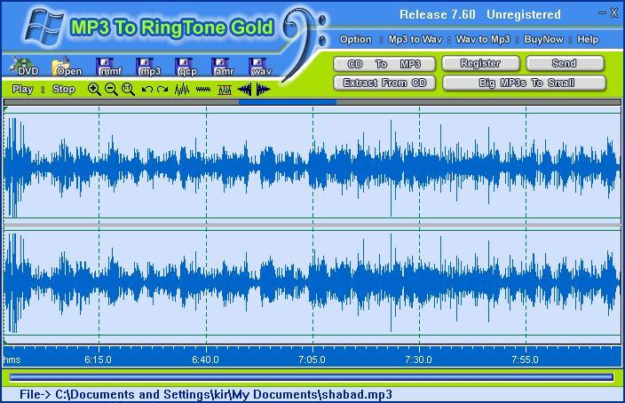 Download MP3 to Ringtone Gold Latest 8.7 for Windows PC