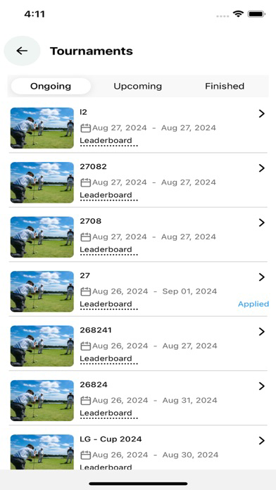 Golfcode: Official IGPL App poster