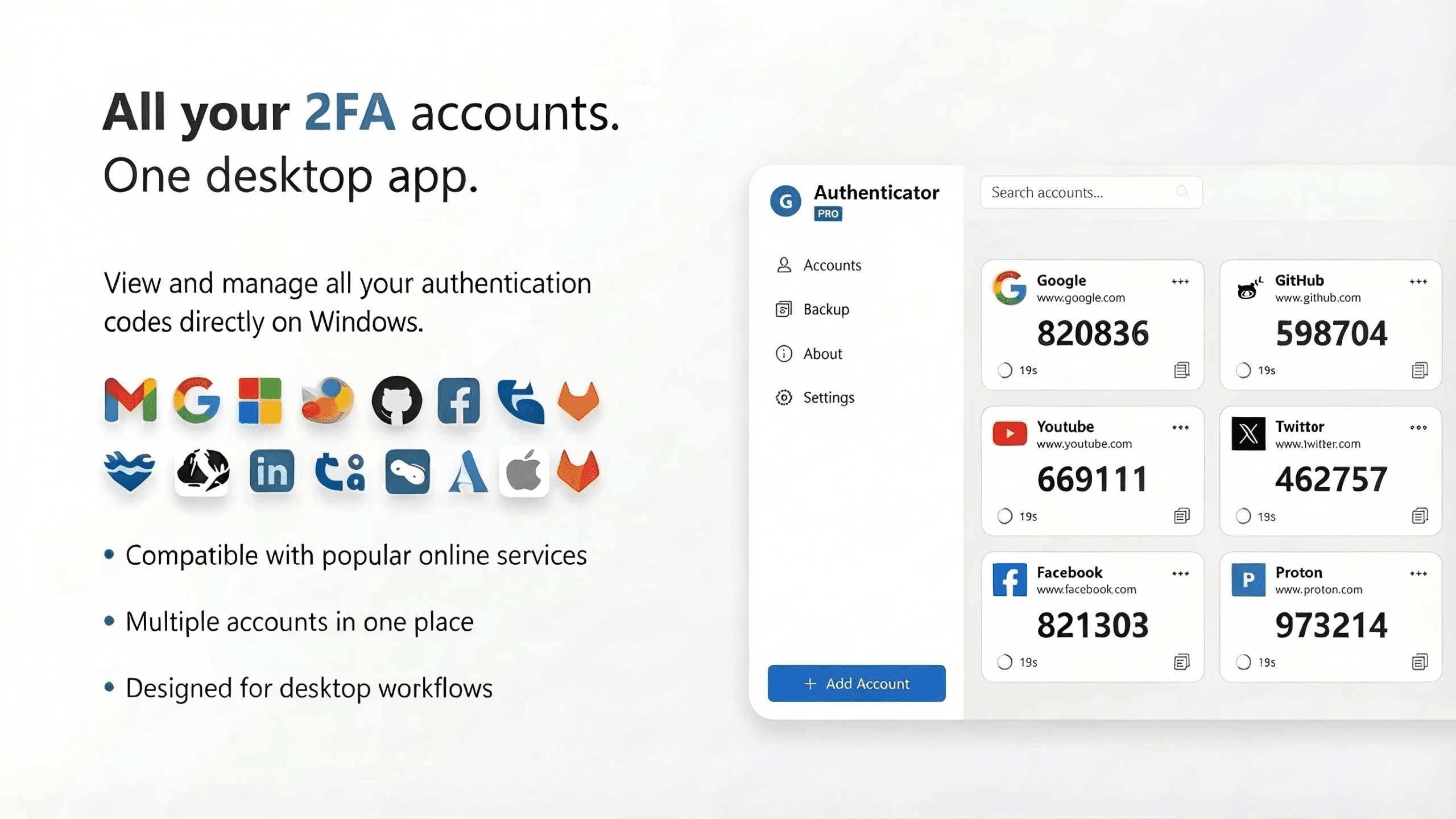 G Authenticator - For (Google) Service for PC Windows Download