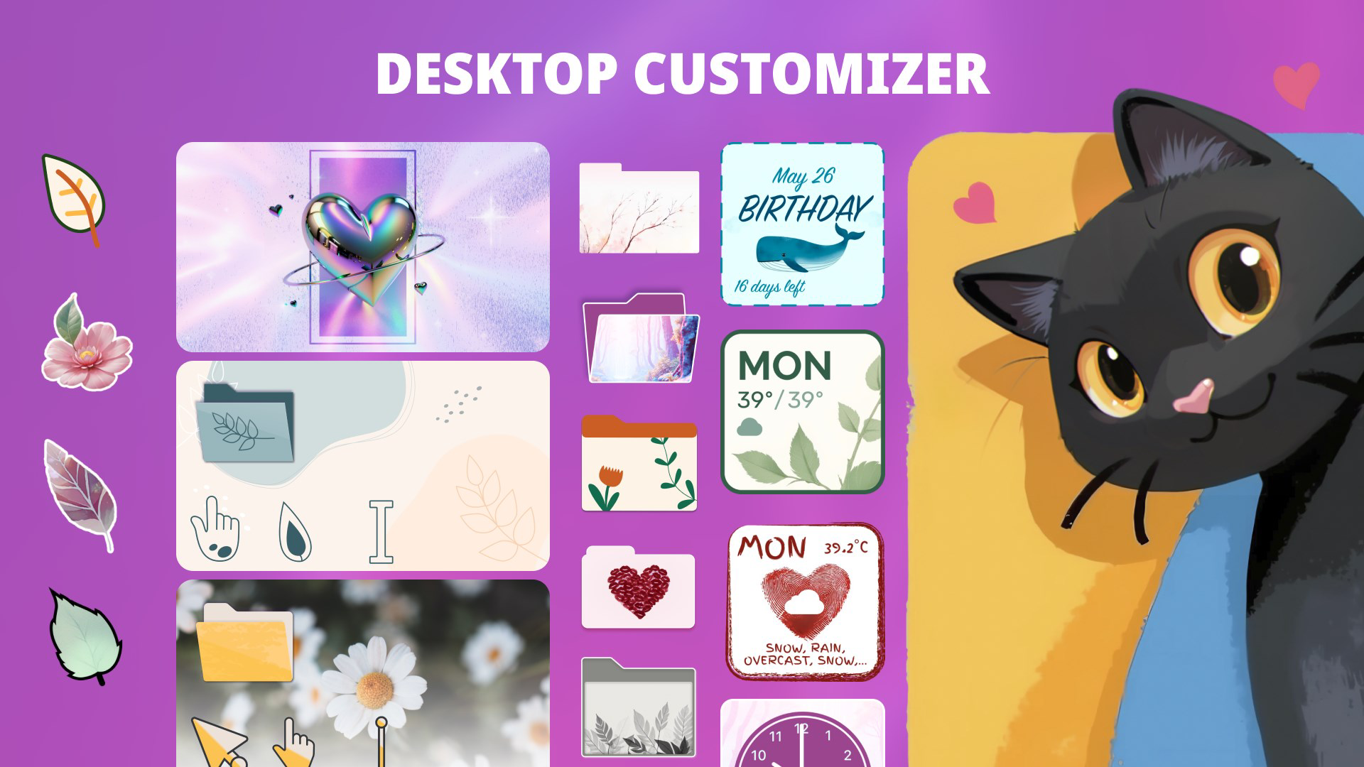 Aesthetic Wallpapers - Desktop Themes & Widgets for PC Windows Download