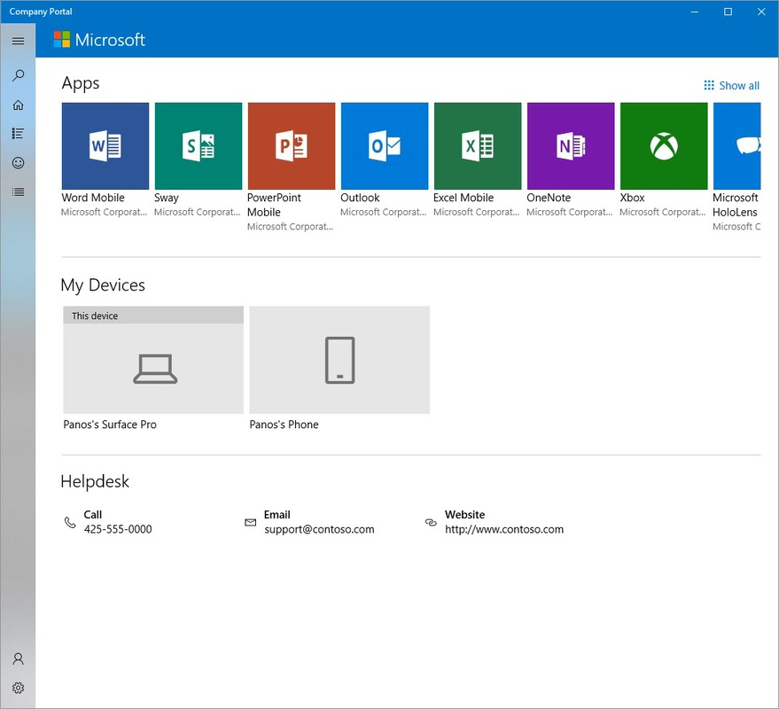 Company Portal for PC Windows 11.2.1787.0 Download