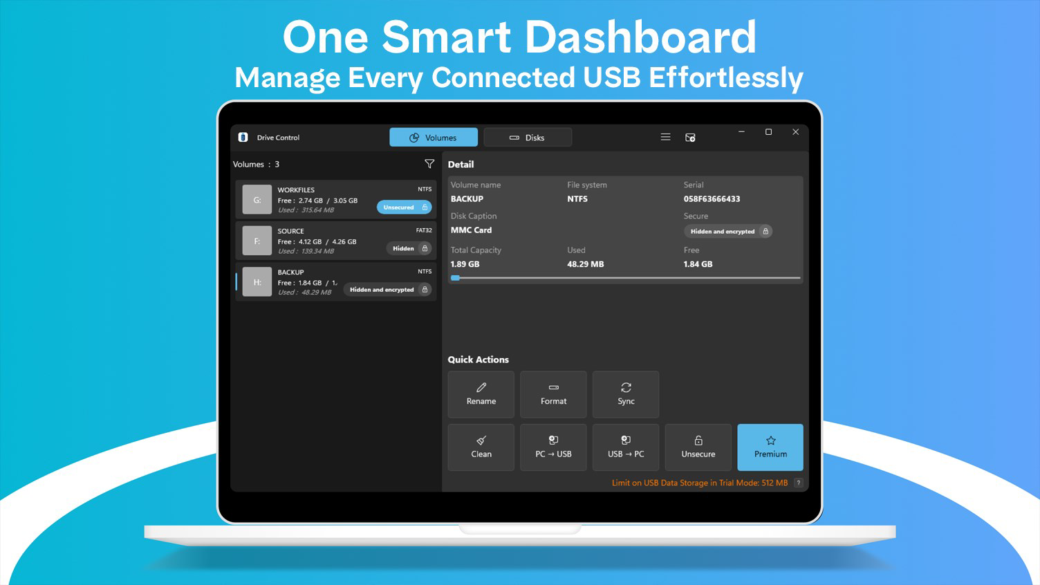 USB Flash Utility – Smart USB Manager for PC Windows Download