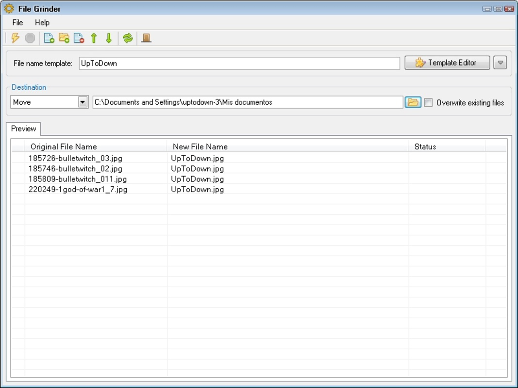 File Grinder for PC Windows 0.1.2 Download