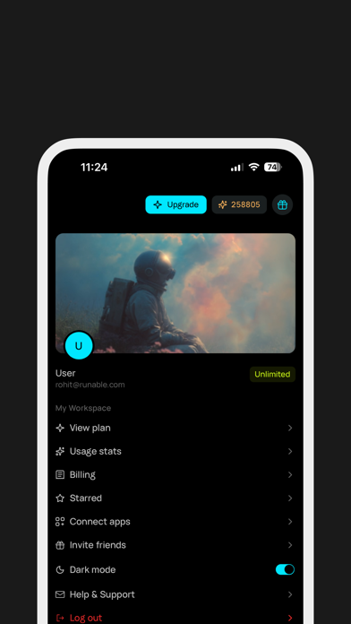 Runable AI Affiche