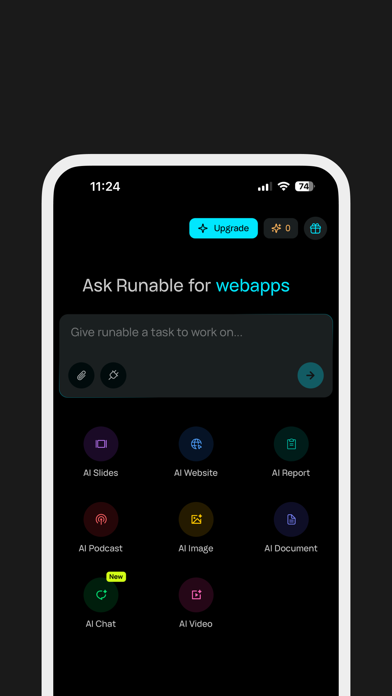 Runable AI Affiche