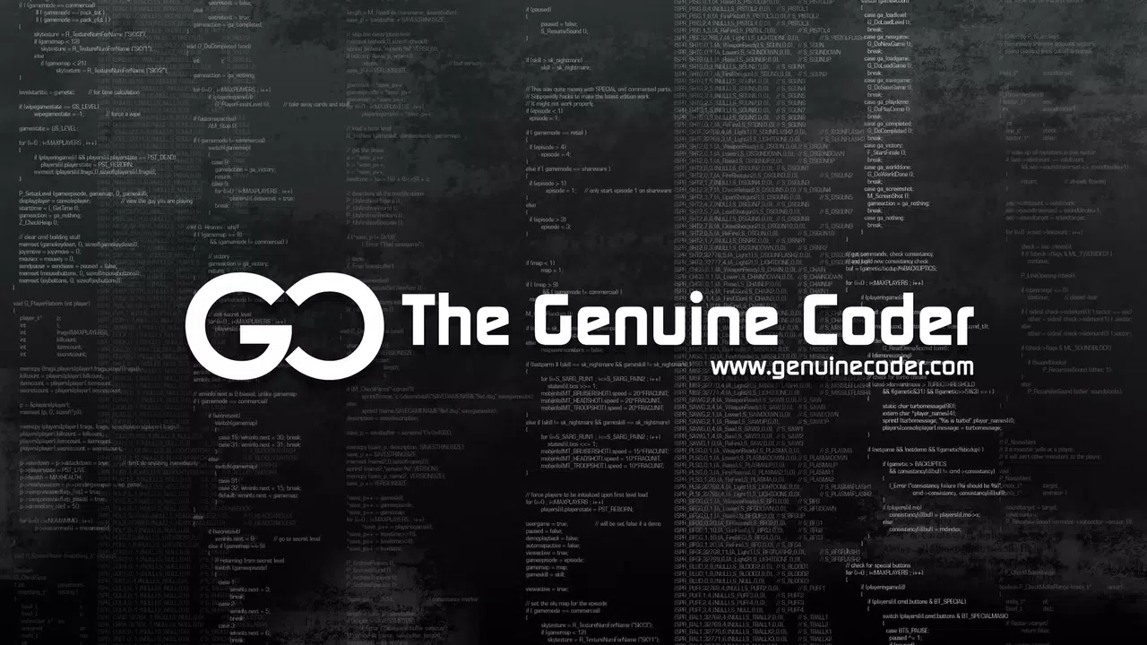 Genuine Coder