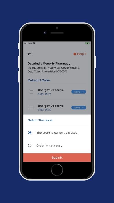 VitRun Delivery App poster