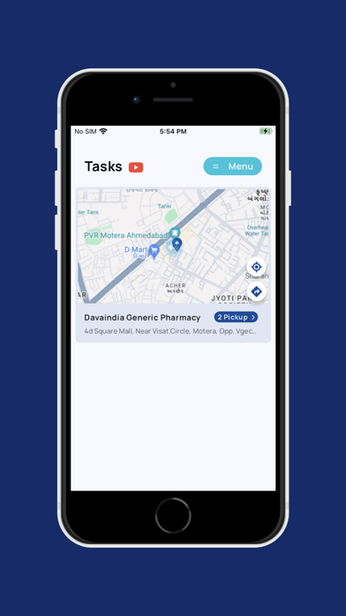 VitRun Delivery App poster