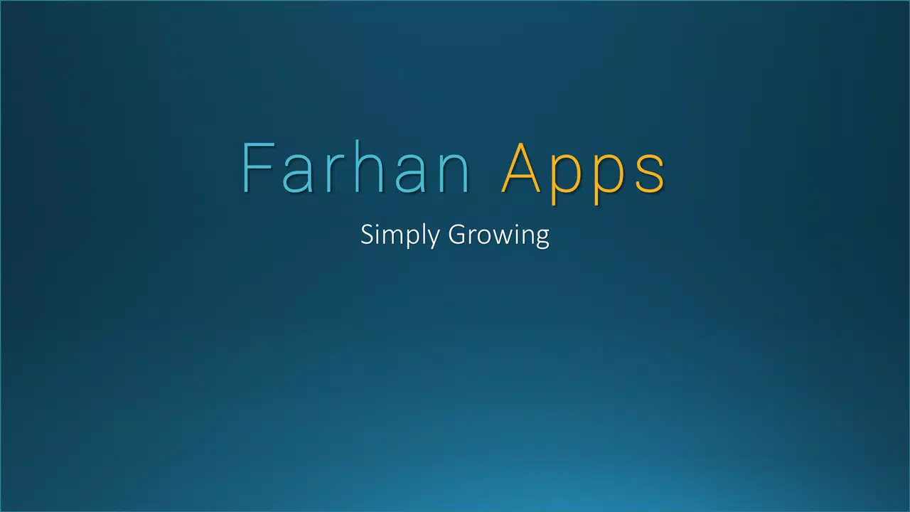 Farhan Apps
