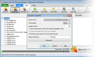 Express Burn Plus CD and DVD Burner for PC Windows 11.09 Download