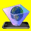 3D Holographic Pyramid icon