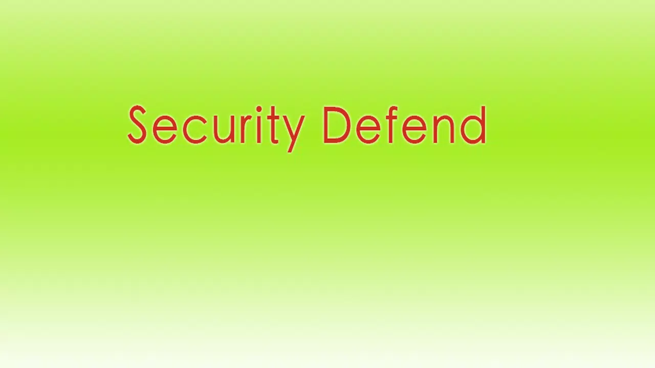 Security Defend