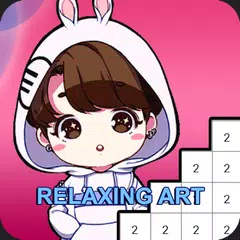 Relaxing Art - Pixel coloring games