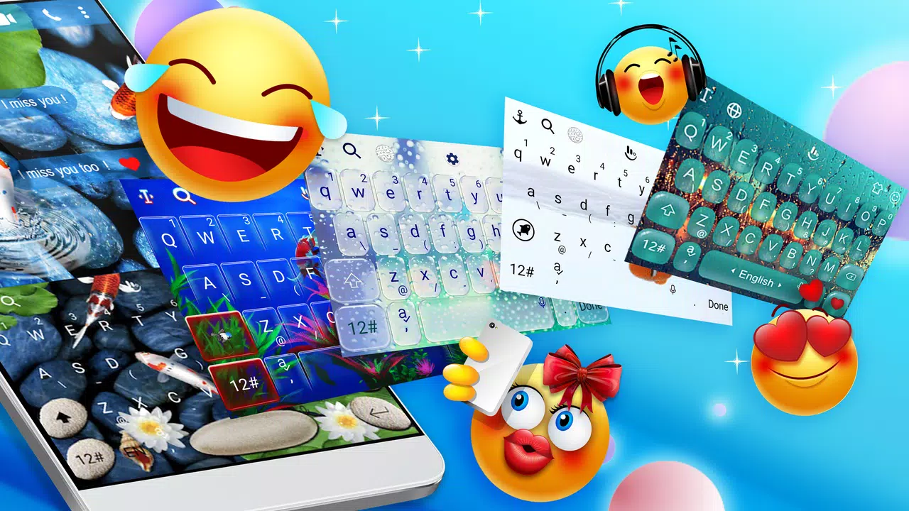 Cool 3D Emoji Keyboard