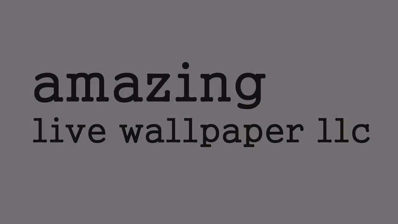 amazing live wallpaper llc