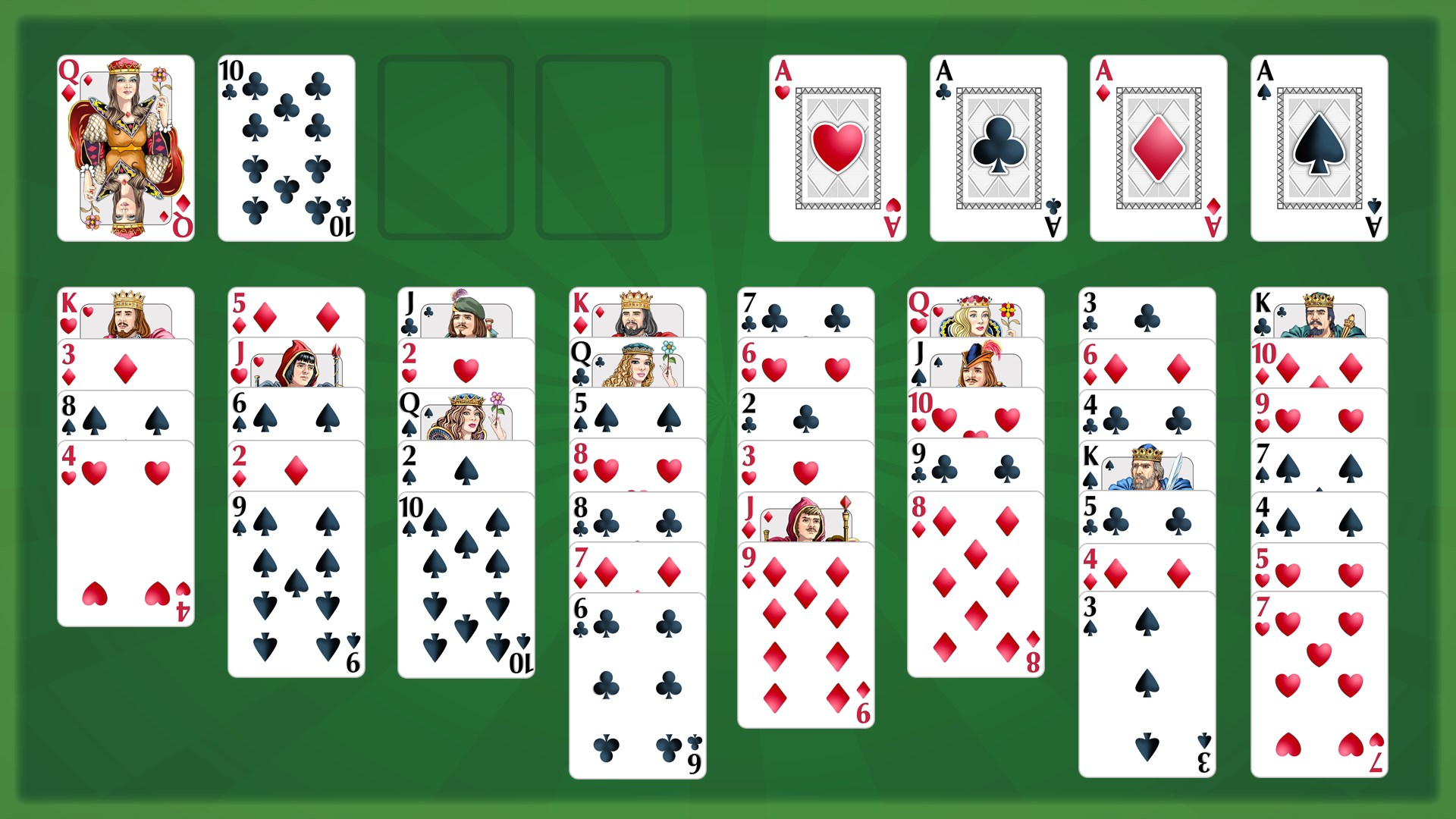 FreeCell Two Decks - Solitaire Games