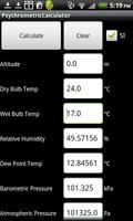 Air Lite Psychrometric Calcs capture d'écran 2