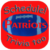 Trivia & Schedule Patriots Fan ícone